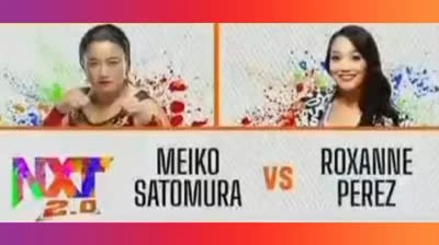 MEIKO SATOMURA VS ROXANNE PEREZ - NXT 6 DE SEPTIEMBRE DE 2022