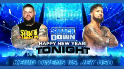 KEVIN OWENS VS JEY USO - SMACK DOWN 1 DE ENERO DE 2021