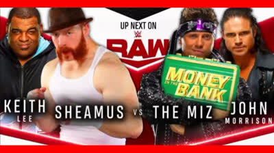 KEITH LEE & SHEAMUS VS THE MIZ & JOHN MORRISON - RAW 11 DE ENERO DE 2021