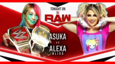 ASUKA VS ALEXA BLISS - RAW 18 DE ENERO DE 2021