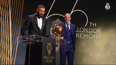 Karim Benzema gana el Balón de Oro 2022