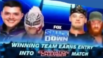 THE MYSTERIOS VS KING CORBIN & SAMI ZAYN - SMACK DOWN 12 DE FEBRERO DE 2021