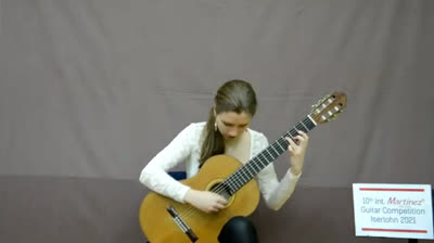 10th Int. Martinez Guitar Competition Iserlohn 2021, 1st Round- Iva Kosic