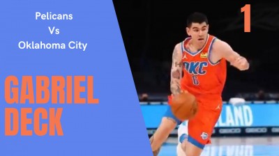 Gabriel Deck vs New Orleans Pelicans