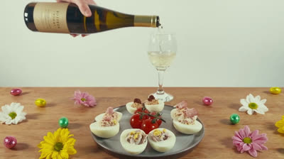 Receta rápida de huevos rellenos