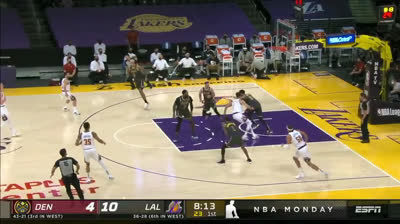 Facu Campazzo vs Los Angeles Lakers