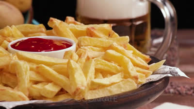 Receta de patatas fritas