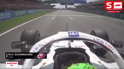 Mick Schumacher vuelta rápida practica 2 GP España