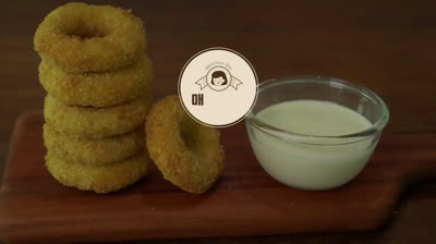 Receta de rosquillas de pollo crujiente