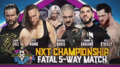 Karrion Kross vs Pete Dunne vs Johnny Gargano vs Kyle O'Reilly vs Adam Cole (Full Match)