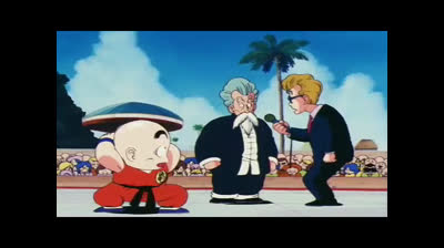 Dragon Ball en Español (castellano) y con escenas eliminadas - Capitulo 24 - Frenetico ataque de krillin