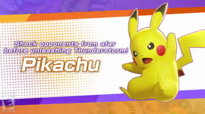 Pokémon Unite présente Pikachu