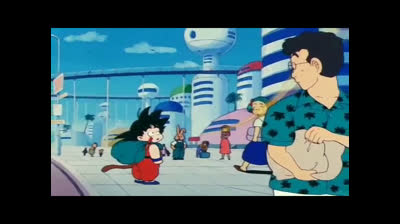 Dragon Ball en Español (castellano) y con escenas eliminadas - Capitulo 43 - Goku descubre la ciudad