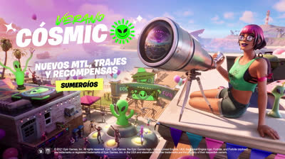 Tráiler del evento “Verano Cósmico” de Fortnite