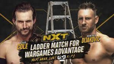 Adam Cole Vs Dominik Dijakovic - Ladder Match Hombres Ventaja WarGames - NXT 20/11/2019